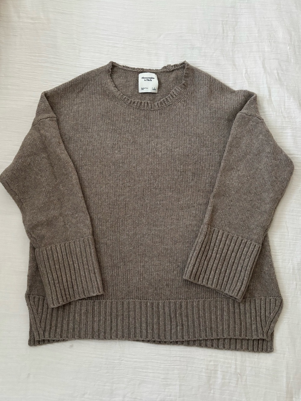 Abercrombie oversized knit sweater
